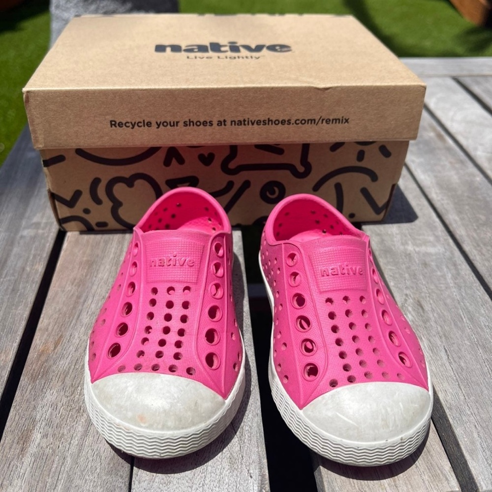 Native Shoes Jefferson Hollywood Pink Toddler